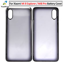 For xiaomi mi 8 Explorer Back Battery Cover Case Battery Rear Door Cover Replacement Part for xiaomi mi8 Pro Back Housing 2024 - buy cheap
