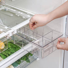 Refrigerator Storage Box Plastic Transparent Drawer Organizer Bin Containers Food Pantry Freezer for Egg Vegetable Fruit 2024 - buy cheap