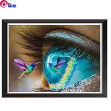 5d Diamond Painting Full Square/Round Drill Eye Bird Pattern Embroidery Mosaic Accessories Cross Stitch Kits Painting Decoration 2024 - buy cheap