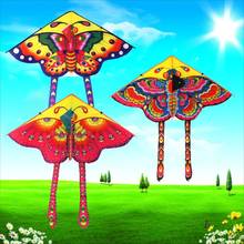 Cometa de mariposa colorida para niños, al aire libre juguete de vuelo de cometas, novedad 2024 - compra barato