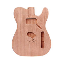 TL Electric Guitar Body Solid Wood Guitar DIY Accessory with Humbuck Pickup Hole Natural Wood Color guitar accessories 2024 - buy cheap
