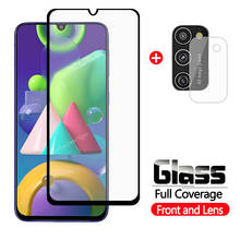 2 in 1 Camera Film On For Samsung Galaxy M21 Full Screen Protector Tempered Glass For Samsung M31 M 21 31 Protective Glass 2024 - buy cheap