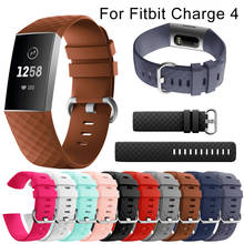 For Fitbit Charge 4 fashion/classic Silicone replacement wristband strap For Fitbit Charge 4 classic watch wristband accessories 2024 - buy cheap