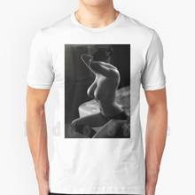 T Shirt Print For Men Cotton New Cool Tee Female Figure Fine Art Erotic Erotic Scape Silhouette Womens Bodyscape Art Boudoir 2024 - buy cheap