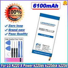 LOSONCOER-Batería de BL-T24 de 6100mAh para LG K220 X Power K220ds K220dsk K220dsz K220y K220z Ls755 2024 - compra barato