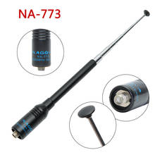 New NAGOYA NA-773 144/430MHz Dual Band Handheld Telescopic Antenna For BaoFeng UV-5R UV-82 BF-888S UV-S9Plus Walkie Talkie 2024 - buy cheap