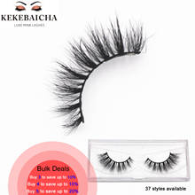 KEKEBAICHA Eyelashes Mink Eyelashes Luxury Handmade 3D Mink Lashes Medium Volume Cruelty Free Mink False Eyelashes Upper Lashes 2024 - buy cheap