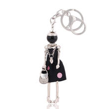 Fashion Trendy Women Pendant Cute Key Chain Charm Lady Car Bag Keychain  Gift Wholesale 2024 - buy cheap