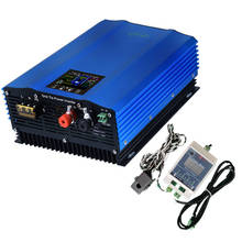1000W Grid Tie Inverter with Limiter Sensor DC 24V 48V 72V AC110V 220V Auto-Limit Battery Discharge grid tie inverte 2024 - buy cheap