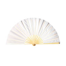 Dance Fans Chinese Style Classical Dance Dancing Fan 26/31/36cm Double Side White Bamboo Hand Slik Fan Stage Performance Props 2024 - buy cheap