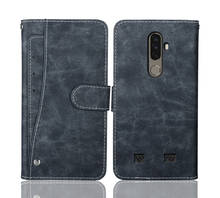 Luxury Wallet Doogee S58 Pro Case 5.71" Vintage Flip Leather Business Protective Cover For Doogee S58 Pro Case Card Slots 2024 - buy cheap
