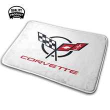 Best,Corvette-Car Soft House Family Anti-Slip Mat Rug Carpet Logo Icon Chevrolet Sports 2024 - buy cheap