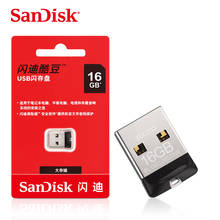 100% Original SanDisk USB Flash Drive Cruzer Fit CZ33 Pen Drive 16GB 32GB 64GB 128GB USB 2.0 memory stick U Disk Key Pendrive 2024 - buy cheap