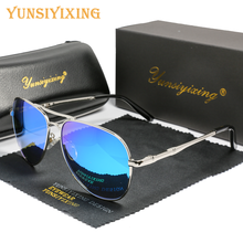 YSYX Vintage Polarized Lens Men's Sunglasses Brand Glasses   Classic Pilot Fishing Sun Glasses Anti Blue ray sun protective 6121 2024 - buy cheap