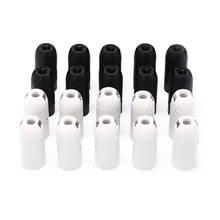 10pcs Small Edisons Screw SES Practical E14 Light Bulb Lamp Holder Pendant Socket Lampshade Ring 2A 250V 2 Color 2024 - buy cheap