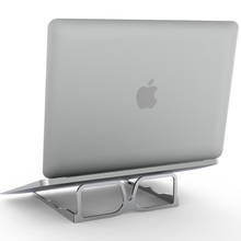 Алюминиевая Складная подставка для ноутбука держатель для ноутбука Macbook Xiaomi HP Dell Chuwi Lenovo Asus поддержка стоячий стол аксессуары 2024 - купить недорого
