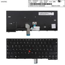 Teclado substituto para notebook lenovo thinkpad e470 e470c e470c e475, preto, com ponteiro 2024 - compre barato