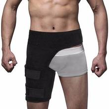 Gym Sport Legwarmmers Groin Support Wrap Hip Joint Support Leg Protection Waist Groin Sacrum Pain Hip Thigh Brace Sports Safety 2024 - buy cheap