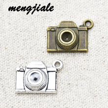 10pcs Wholesale Two Color Camera Charms Alloy Metal Pendants For DIY Handmade Jewelry Accessories Making 21*15mm 2024 - buy cheap