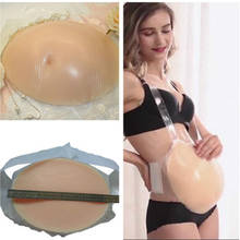 ONEFENG 100% силиконовый гель Поддельные беременных живот искусственный желудок 1000-1500 г/шт. желе живота 2024 - купить недорого