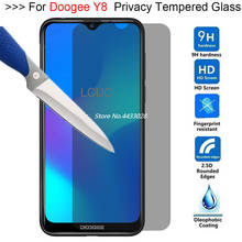 9H 2.5D Anti Peening Tempered Glass for Doogee Y8 Privacy Screen Protector for Doogee Y8 Anti Glare Protective Film Glass 2024 - buy cheap