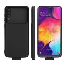 Funda de batería a prueba de golpes para Samsung Galaxy A50, carcasa de batería de carga separada, Energía inteligente, 5000mAh 2024 - compra barato