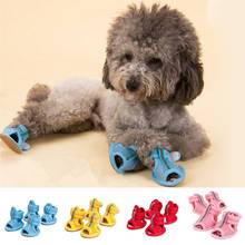 Fashion Dog Summer Shoes Breathable Mesh Shoes Dog Sandals Prevent Hot Feet Anti-slip Shoes For Small Dog Puppies Footwear 2024 - buy cheap