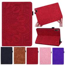 For Lenovo Tab M10 Tb X605l Case Vintage Leather Embossed Tablet Cover Funda for Lenovo Tab M10 TB-X605F TB X605F TB-X605L Case 2024 - buy cheap