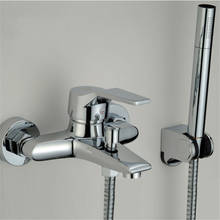 Modern Bathroom Tap Tub Shower Faucet Wall Mount Shower Head Bath Faucet Valve Mixer 2024 - buy cheap