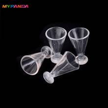 4Pcs Plastic 1/12 Dollhouse Transparent Mini Wine Beer Cup Dollhouse Craft Home Decoration Glass Model DIY Accessories 2024 - buy cheap