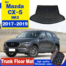 Alfombrilla protectora para maletero de Mazda, revestimiento de maletero, bandeja de suelo de carga, alfombra, almohadilla de barro, accesorios de protección para Mazda CX-5, CX5, KF, 2017, 2018, 2019, 2020 2024 - compra barato