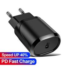 Portable Travel QC3.0/PD18W Quick Charging Charger Adapter for iPhone Mini/12/12 pro/12 pro max 2024 - buy cheap