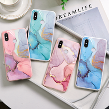 Colorful Marble Crack Matte Cases For Xiaomi Mi Note 10 A3 Lite 9T Pro 8 For Redmi 10X Note 9 8 7 6 5 K20 Pro 8T 9S 4X Cover 2024 - buy cheap