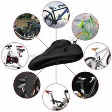 New Soft Bike Bicycle Cycle Extra Comfort Gel Pad Cushion Cover For Saddle Seat 2024 - buy cheap
