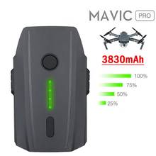 Bateria para drone dji mavic pro 3830 mah 11.4v, bateria para voo inteligente 2024 - compre barato