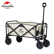 Naturehike Outdoor Folding Trolley Portable Camping Picnic Lever Car Light Trolley  small pull cart NH19PJ001 2024 - buy cheap