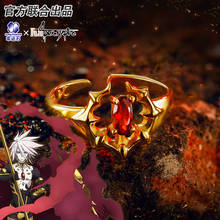 Anillo de plata 925 del Fate Apocrypha, joyería de Anime religioso, Cosplay de Karna, Karuna, Lancer, figura de gran orden, regalo 2024 - compra barato