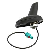 Antena universal de barbatana de tubarão para carro, decoração aérea de sinal de rádio para caminhonete, van, vw fox 1999-2006, golf 2010-2018, audi 2024 - compre barato