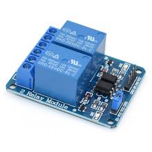2-channel New 2 channel relay module relay expansion board 5V low level triggered 2-way relay module 10PCS 2024 - buy cheap