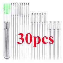 30pcs/set Blind Needles Multi-size Side Opening Stainless Steel Universal Regular Useful Hand Needles Sewing Tools Wholesale 2024 - buy cheap