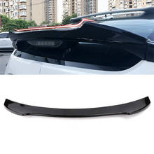 CEYUSOT FOR Auto Parts Spoiler Honda Civic Hatchback Car Rear Window Lip Wing Tail Fin ABS Material Black Spoiler Civic 2016-20 2024 - buy cheap