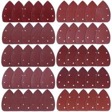 50 Pieces Mouse Detail Sander Sandpaper Sanding Paper Hook and Loop Assorted 40/ 60/ 80/ 100/ 120/ 180/ 240/ 320/ 400/ 800 Grits 2024 - buy cheap