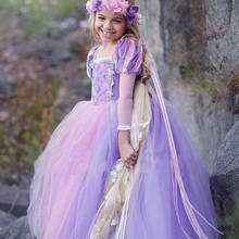 Baby Girls Princess Cosplay Costume Dress Christmas Party Lace Sleeve Tutu Gown Halloween Carnival Vestidos For Kids Girls Dress 2024 - buy cheap