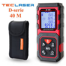 TECLASER-Medidor de distancia láser, cinta métrica Digital de 20M, 40M, 60M, 80M, 100M, regla Trena, herramienta de medida 2024 - compra barato