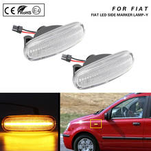 For Fiat Panda Punto Evo Stilo Qubo Grande Punto Peugeot Bipper Citroen Nemo Lancia Musa(350)LED side marker light turn signal 2024 - buy cheap