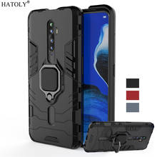 Para Oppo Reno 2Z funda Reno2 Z TPU parachoques anillo soporte magnético armadura teléfono contraportada para Oppo Reno 2Z funda para Oppo Reno 2Z 2024 - compra barato