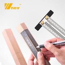 Hole Ruler Woodworker Backing Ruler Hole Stainless Steel Ruler Woodworking Tool 2024 - buy cheap