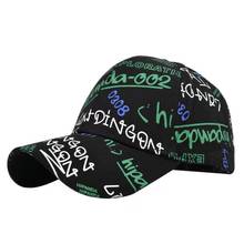 2021 New Fashion Cotton Graffiti Baseball Cap for Men and Women Fashion Hats Unisex Casual Hip Hop Snapback Hat Peaked Caps 2024 - buy cheap