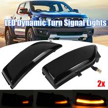 Car Dynamic LED Turn Signal Light Rearview Mirror Blinker Indicator Light for Ford Everest 2015-2019 Ranger T6 2024 - buy cheap