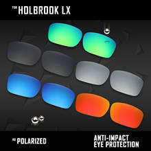 OOWLIT 5 Pairs Polarized Sunglasses Replacement Lenses for Oakley Holbrook LX OO2048-Black & Silver & Ice Blue &Fire Red & Green 2024 - buy cheap
